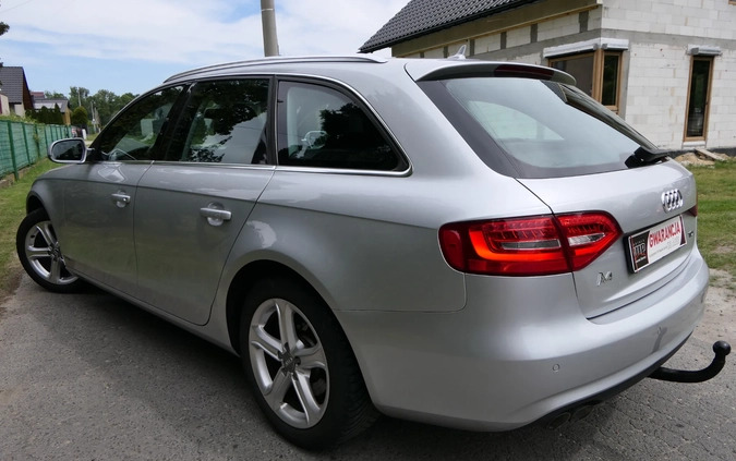 Audi A4 cena 43999 przebieg: 235000, rok produkcji 2013 z Orzesze małe 631